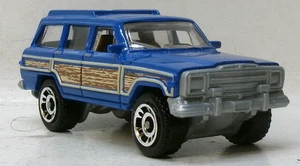 LOOSE 2023 MATCHBOX 1:64 BLUE 1986 JEEP WAGONEER from multipack - Picture 1 of 9