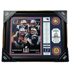 New England Patriots Super Bowl LI Champions Photo Mint Bronze Medallions Coins - Picture 1 of 24