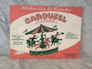 Selections from the Production Carousel Williamson Sheet Music Book Easy to Play - Picture 1 of 7