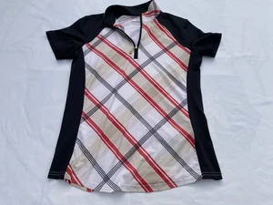 Camisa de golf SanSoleil mujer talla S multicolor UV 50+ refrigeración 1/2 cremallera - Imagen 1 de 10