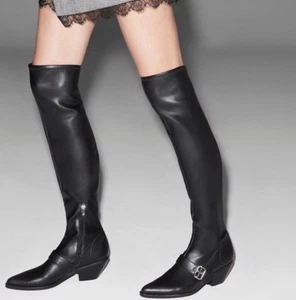 Marc Fisher Bradlee Over The Knee Black Boots Size 11M - Picture 1 of 9