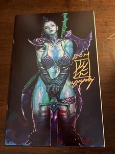 Red Sonja: Empire of the Damned #1 KyuYong Eom Exclusive Signed By Eom With COA - Picture 1 of 5