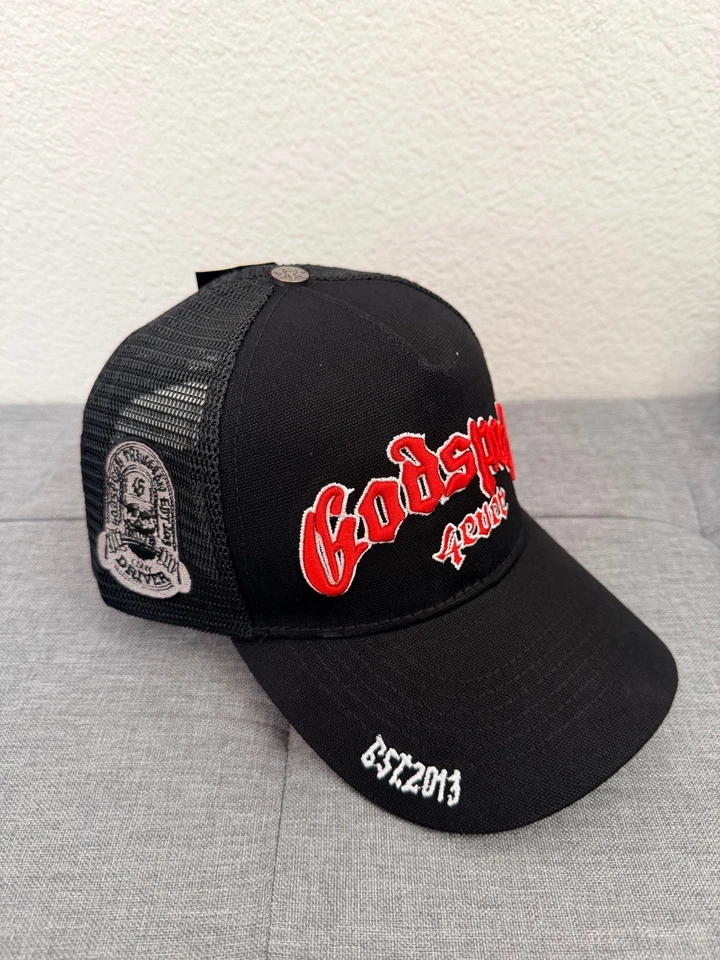 Sombrero negro de malla Godspeed Snapback_ Foto 1 de 4