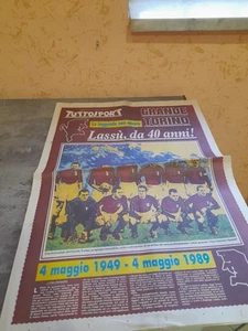 TORINO CALCIO SUPPLEMENTO TUTTOSPORT DEL 4/5/1989 - Foto 1 di 3