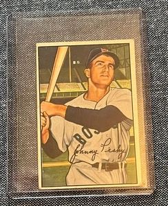 CARTOLINA BOWMAN JOHNNY PESKY 1952 #45 EX BOSTON RED SOX HOF - Foto 1 di 1