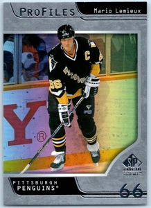 2020-21 SP Signature Edition Legends #P-28 MARIO LEMIEUX Profiles - Picture 1 of 3
