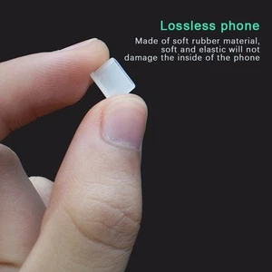 3pcs Type-C Dust Plug Phone USB Charging Port Protector Cover Anti-dust Cap - Zdjęcie 1 z 14