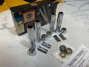 OEM 99-17 Touring Softail Dyna Billet Tappets Pushrods Lifters Covers Tubes Twin - Foto 1 di 13