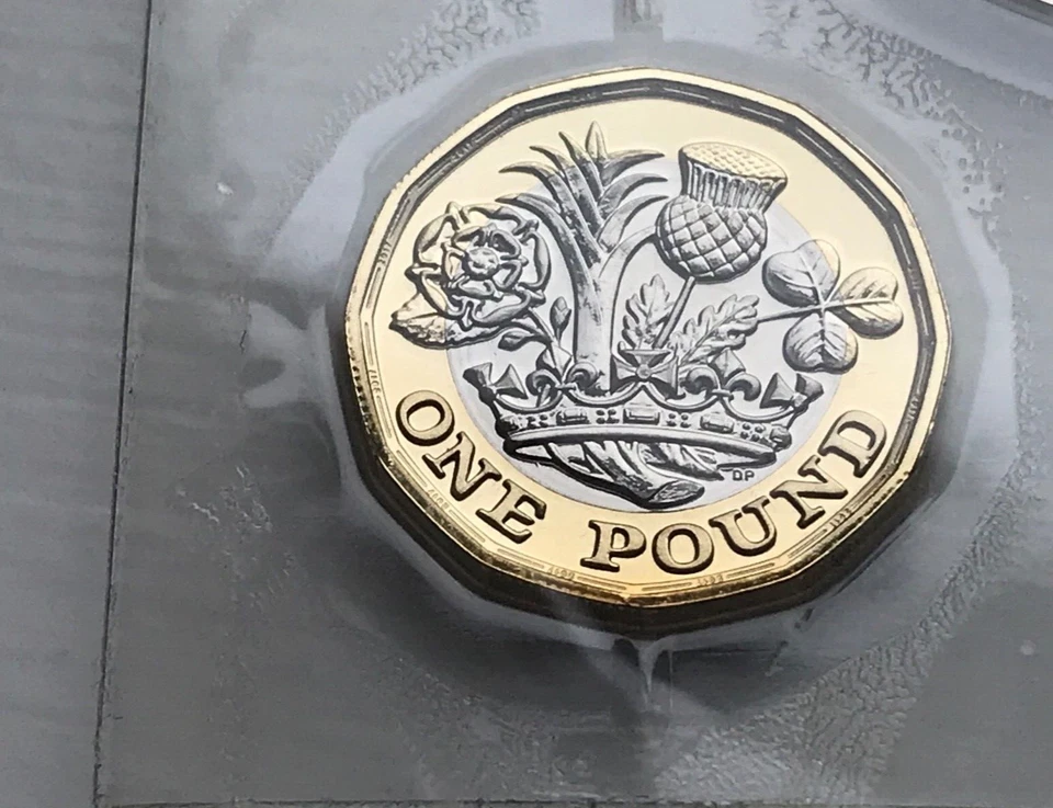 Simply Coins~ 2017 ONE 1 POUND COIN BRILLIANT UNCIRCULATED BU - Image 1 of 2
