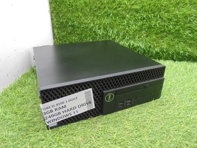 Dell Optiplex 3060 SFF i5-8500 3.0Ghz 8GB RAM 240GB SSD WINDOWS11 PC TOWER FAST - Image 1 of 2