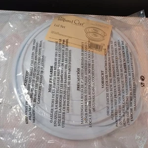 2 tapas de repuesto Pampered Chef # 2798 nuevas en paquete - Imagen 1 de 3