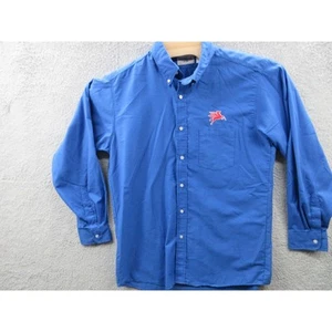 Vintage Mobil Gas PEGASUS HIGHLAND Red Kap Men's Large Button Shirt - Picture 1 of 10