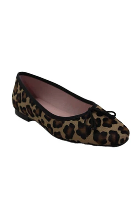 Graziose ballerine ballerine donna Fede Murabi stampa leopardata ballerine beige taglia 9 - Immagine 1 di 4