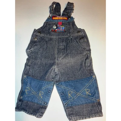 Mono vaquero Thomas The Train vintage niño ferrocarril R aplique azul 12 m Foto 1 de 4