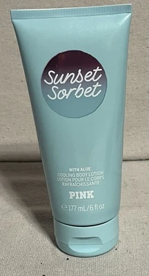 Sorbete ROSA Sunset con loción corporal refrescante de aloe 6 fl oz sellado sin usar Foto 1 de 4