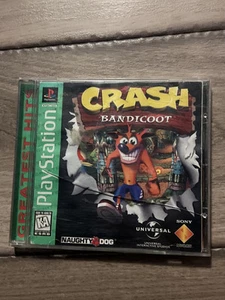 Crash Bandicoot: Greatest Hits (Sony Playstation 1 PS1, 1996) CIB COMPLETE - Picture 1 of 6