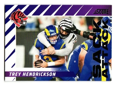 2024 Score - Sack Attack Trey Hendrickson #11 Cincinnati Bengals - Image 1 of 2