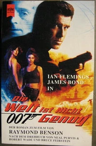 JAMES BOND 007 DIE WELT IST NICHT GENUG BUCH VON RAYMOND BENSON - Picture 1 of 1