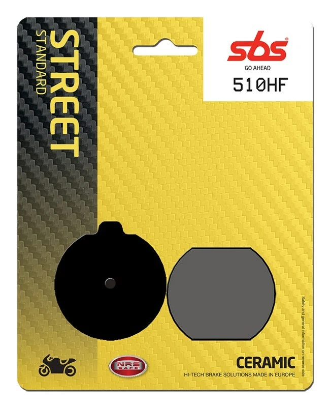 SBS 510HF PASTIGLIE FRENO ANTERIORE KAWASAKI LTD 650 1980 Foto 1 de 4