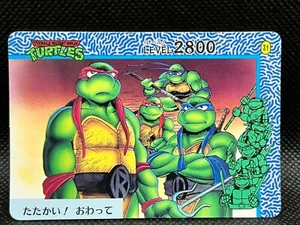 Tarjeta Auténtica CCG 1994 Takara De Colección Rara 1994 Japón TORTUGAS MUTANTES No.31 - Imagen 1 de 10