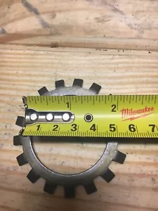 Lot Of (2) M45 Bearing W-09 Lock Washers Machine Spindle. New Old Stock - Picture 1 of 2