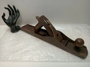 Vintage Stanley/ Baily No 6 Hand Plane - Made In England - Smooth Bottom - 46 Cm - Picture 1 of 20