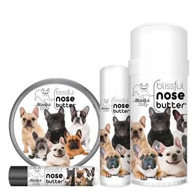 THE BLISSFUL DOG® INC. French Bulldog Nose Butter | Moisturizes Your Frenchie's Rough, Dry Cracked Nose