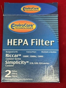 Riccar RF15, Simplicity S24 Staubsaugerfilter 983 HEPA passend gefertigt - Bild 1 von 3
