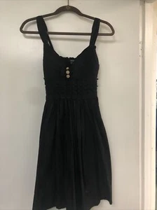 XOXO Black Dress. Size Small. 100% Cotton. - Picture 1 of 4