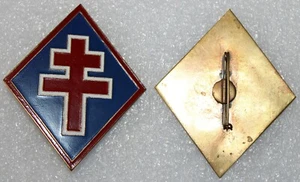 insigne de la 1ère DFL ,fabrication type Le caire