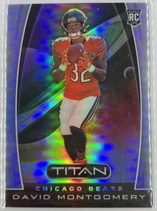 2019 Chronicles David Montgomery Titan Silver Holo Rookie Bears #T6 - Picture 1 of 2