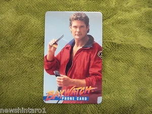 #D236.  BAYWATCH  DAVID  HASSELHOFFF UNUSED  PHONECARD - Bild 1 von 2