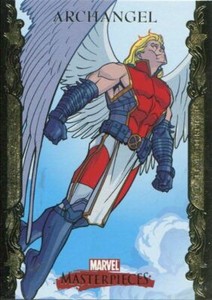 2007 Marvel Masterpieces Gold Foil Border #05 #5 Archangel NM/M😍*