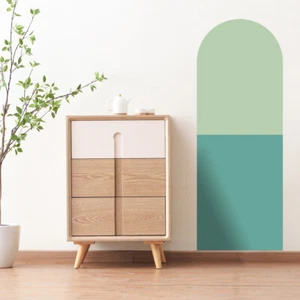 Arch Wall Decals Modern Wall Stickers Minimalist Wall Decal Vinyl Wall Decals - Picture 1 of 10