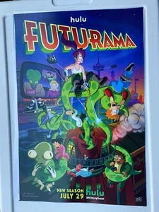 SDCC 2024 FUTURAMA Poster NEW 12x18 - Picture 1 of 1