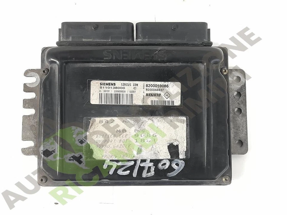 K4M712 CENTRALINA INIEZIONE RENAULT SCÉNIC «I» (2000) 1.6 GPL, 16v. Multispac... - Immagine 1 di 3