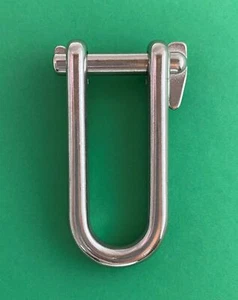 Stainless Steel 316 Key Pin Shackle 8mm (5/16") Marine Grade - Picture 1 of 7