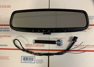 NISSAN ALTIMA REAR VIEW MIRROR WITH AUTOMATIC DIMMING AND HOMELINK. OEM - Picture 1 of 7