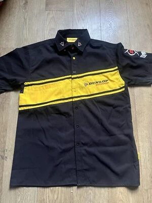 Camisa masculina manga curta Dunlop Motorsport tamanho médio - Imagem 1 de 4
