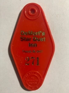 Demori's Star Dust Inn Hotel Motel Room Key FOB ONLY Prescott Wisconsin #271 - Picture 1 of 2