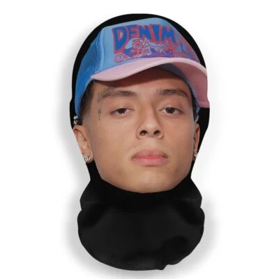 2PCS 3PCS 3D Printed Mask Cosplay Headwear Fashion  Elastic Mesh Full Face Mask - Image 1 of 4