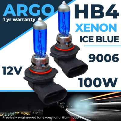 Hb4 Xenon Ice Blue 100w Halogen 9006 Hid Headlight Fog Light Lamp Hid Bulbs 12v  - Image 1 of 4