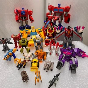 Transformers Hasbro Robot Optimus Prime Bumblebee Transformation Toy Loose - Picture 1 of 40