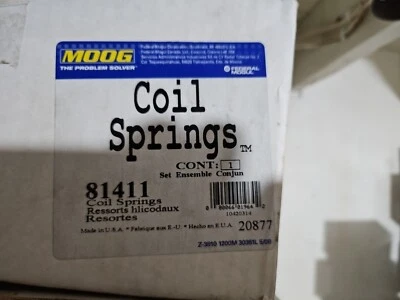 Juego de muelles helicoidales Moog 81411 para Toyota Sienna 04-10 Foto 1 de 2