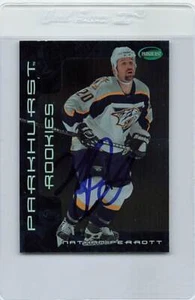 2001/02 Parkhurst #324 Nathan Perrott Predators Signed Auto *H773 - Picture 1 of 2