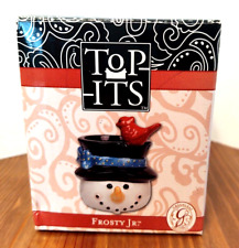 Greenleaf Top It's Snowman Cardinal Frosty Jr. Diffuser Topper Christmas Holiday