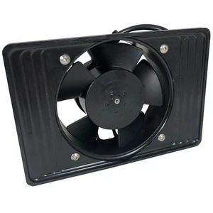 ThunderMax EA7000 Black Plug-N-Play Oil Cooler Fan Kit Harley FL Touring 17-Up - Picture 1 of 3