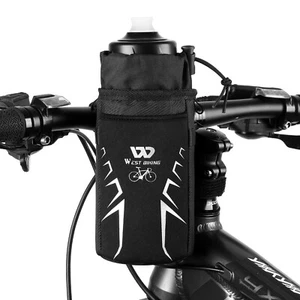 WEST BIKING Fahrradtasche Wasserflasche Behälter Kordelzug reflektierende Fahrradtasche - Bild 1 von 16