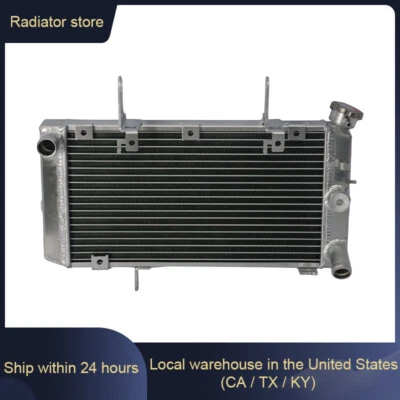 Aluminum Radiator Fit 2002-2012 2011 2010 2009 2008 2007 2006 Suzuki Vstrom 1000 - Image 1 of 4