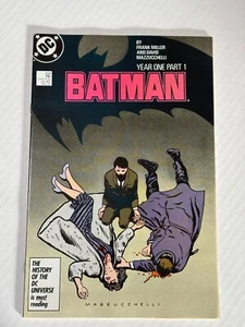Batman # 404 (2/87) Copper Age Comic Book Year One Frank Miller - Foto 1 di 7